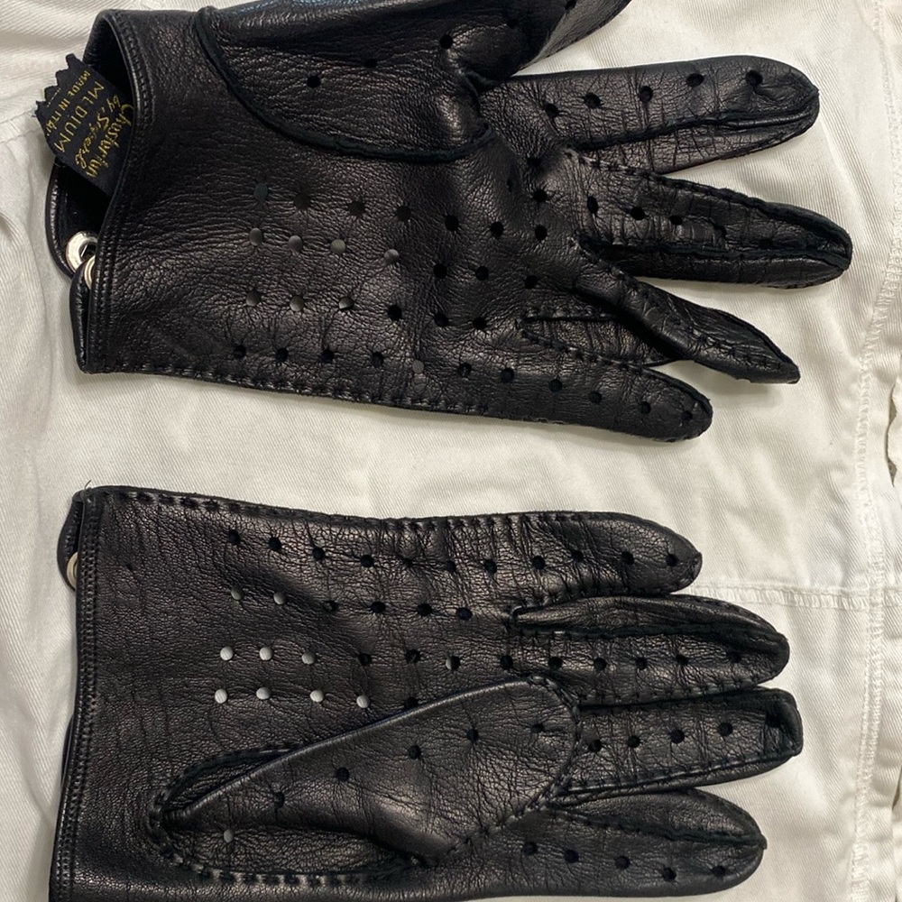 Italian Leather Riding Gloves